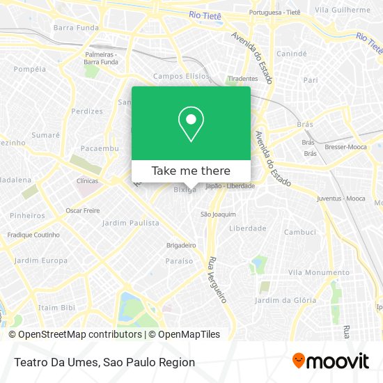 Teatro Da Umes map