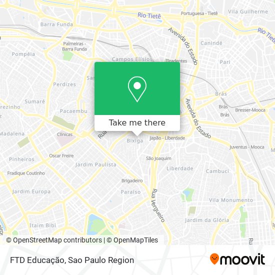 FTD Educação map