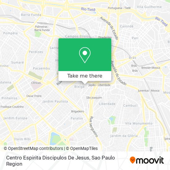 Centro Espirita Discipulos De Jesus map