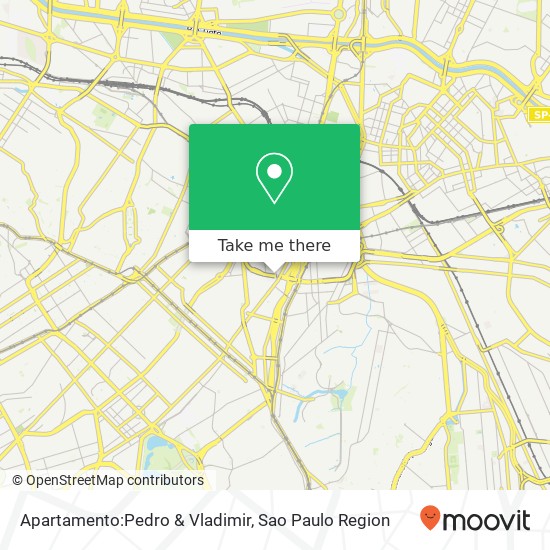 Mapa Apartamento:Pedro & Vladimir