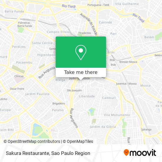 Sakura Restaurante map