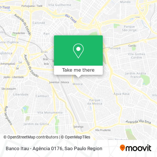 Mapa Banco Itau - Agência 0176