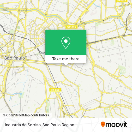 Industria do Sorriso map