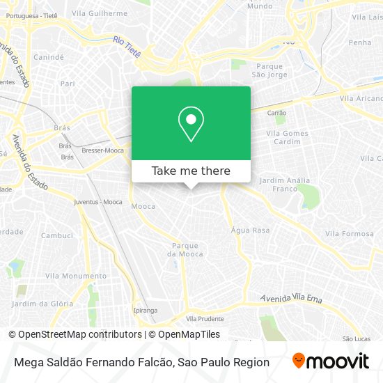 Mega Saldão Fernando Falcão map