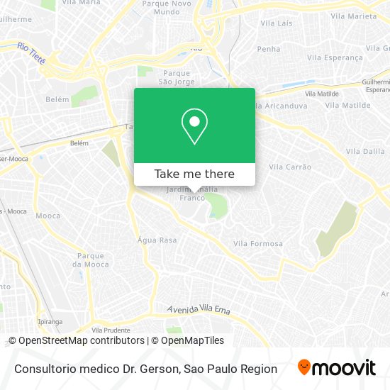 Consultorio medico Dr. Gerson map