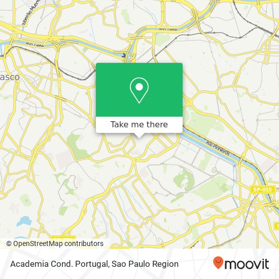 Academia Cond. Portugal map