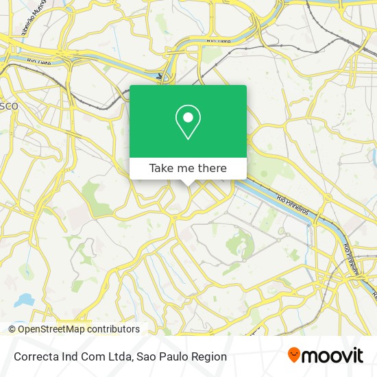 Correcta Ind Com Ltda map