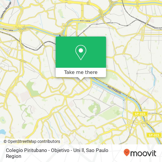 Colegio Piritubano - Objetivo - Uni ll map
