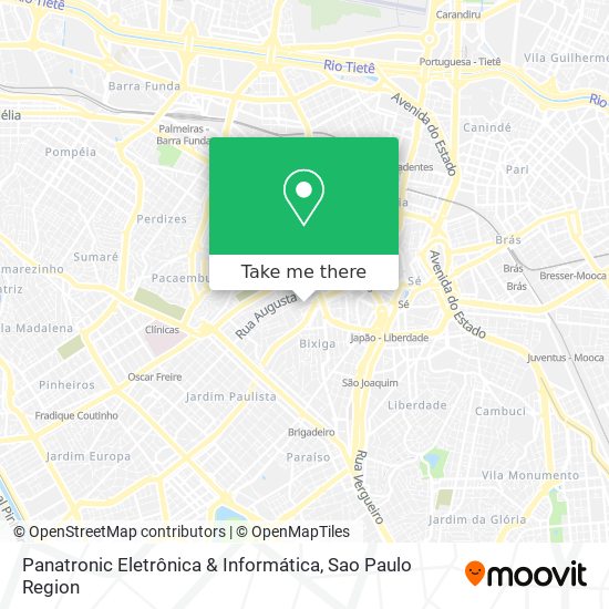 Panatronic Eletrônica & Informática map