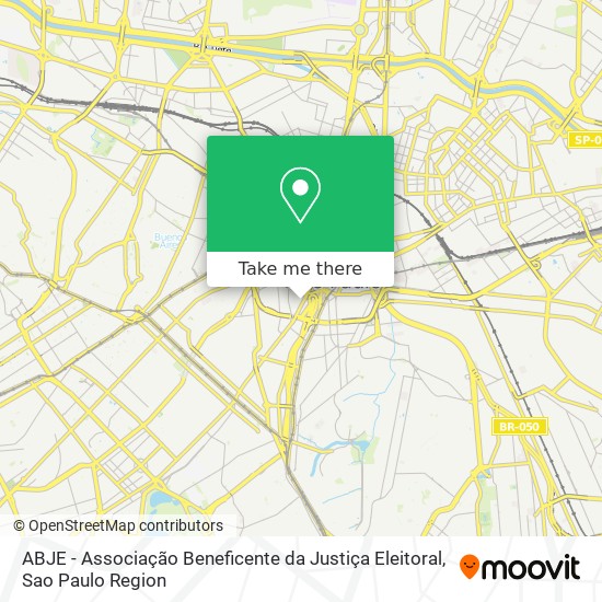 ABJE - Associação Beneficente da Justiça Eleitoral map