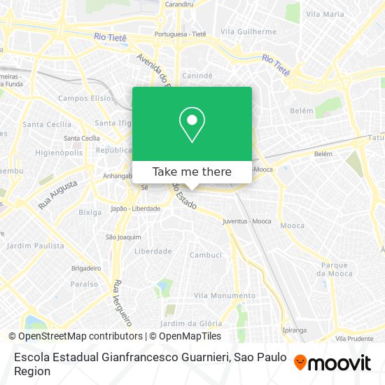 Escola Estadual Gianfrancesco Guarnieri map