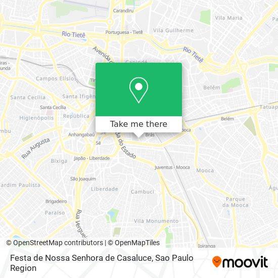 Festa de Nossa Senhora de Casaluce map