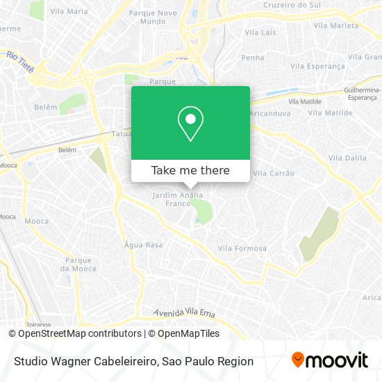 Studio Wagner Cabeleireiro map