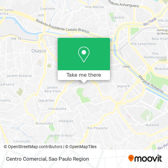 Centro Comercial map