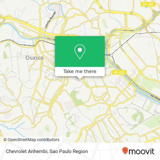 Chevrolet Anhembi map