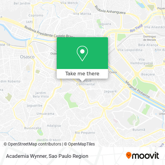 Academia Wynner map