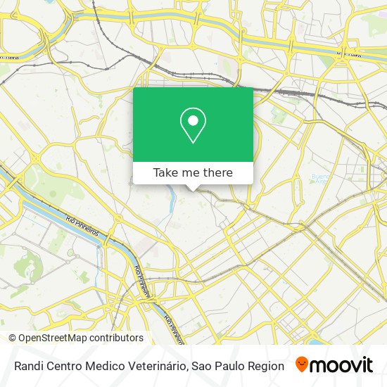 Randi Centro Medico Veterinário map