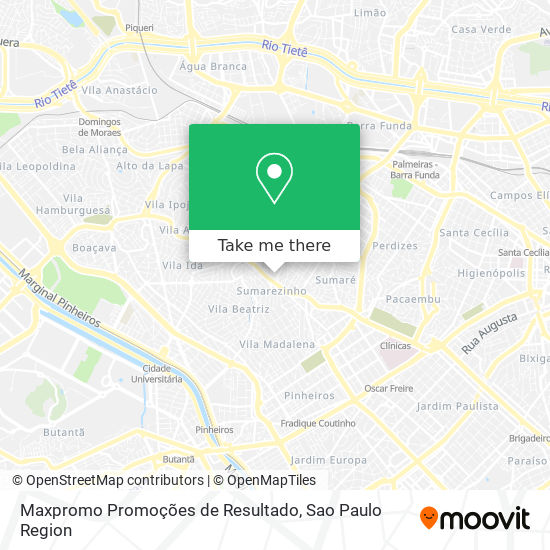 Maxpromo Promoções de Resultado map