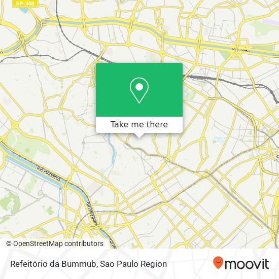 Refeitório da Bummub map