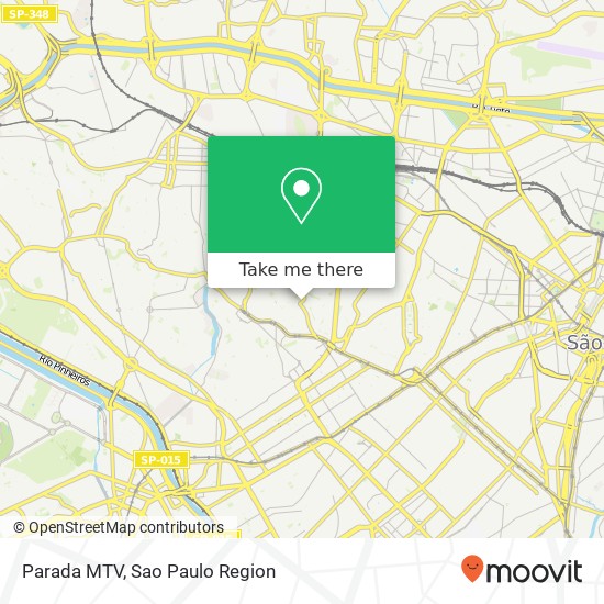 Parada MTV map