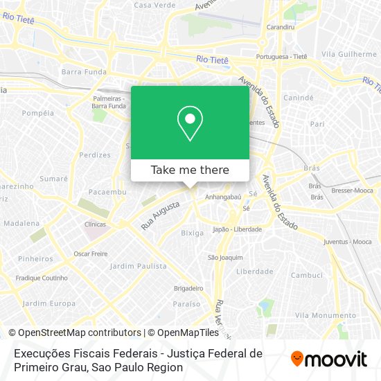 Mapa Execuções Fiscais Federais - Justiça Federal de Primeiro Grau