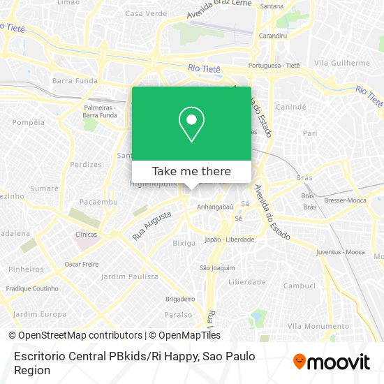 Escritorio Central PBkids / Ri Happy map