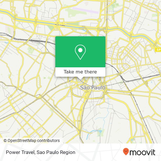 Power Travel map