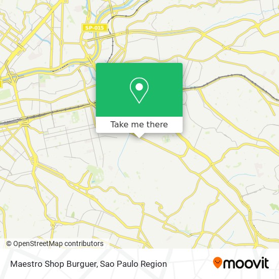 Mapa Maestro Shop Burguer