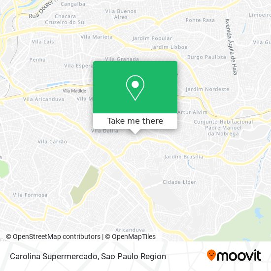 Carolina Supermercado map