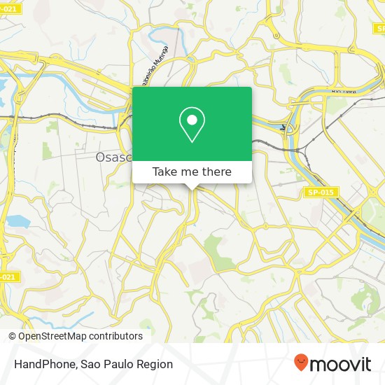 HandPhone map