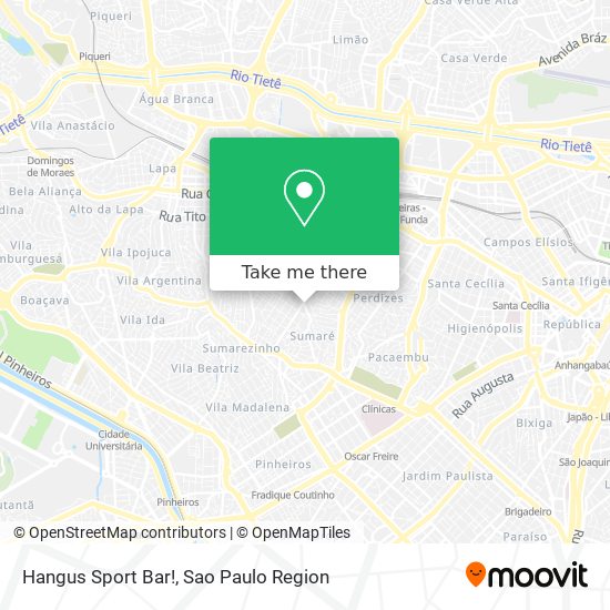 Hangus Sport Bar! map