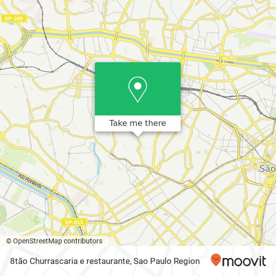 Mapa 8tão Churrascaria e restaurante