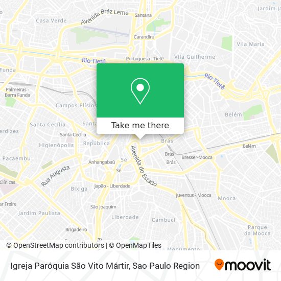 Igreja Paróquia São Vito Mártir map