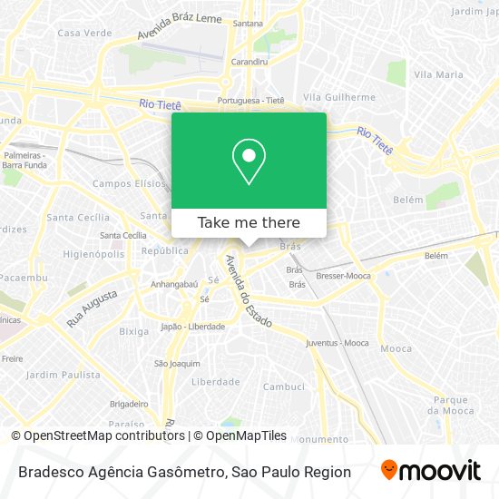 Bradesco Agência Gasômetro map
