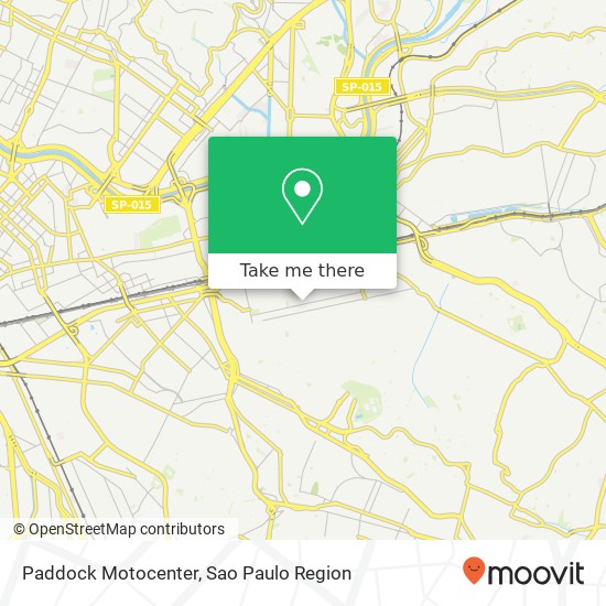 Paddock Motocenter map