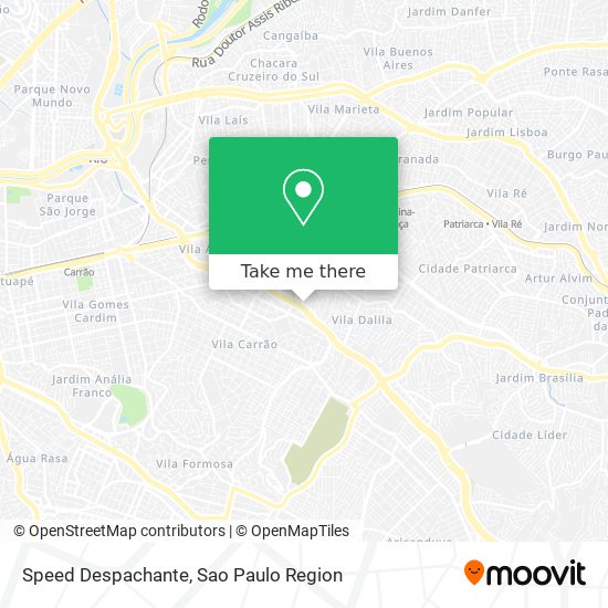 Mapa Speed Despachante