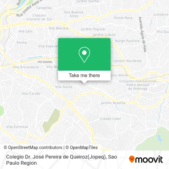 Colegio Dr. José Pereira de Queiroz(Jopeq) map