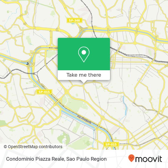 Mapa Condomínio Piazza Reale