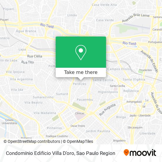 Condomínio Edifício Villa D'oro map