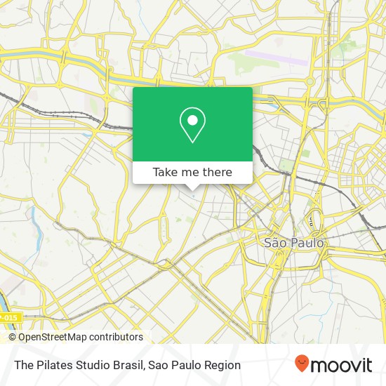 The Pilates Studio Brasil map