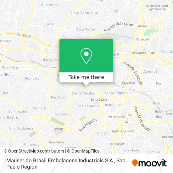 Mapa Mauser do Brasil Embalagens Industriais S.A.
