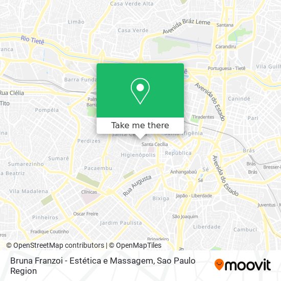 Bruna Franzoi - Estética e Massagem map