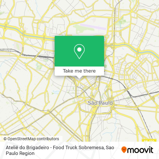 Ateliê do Brigadeiro - Food Truck Sobremesa map