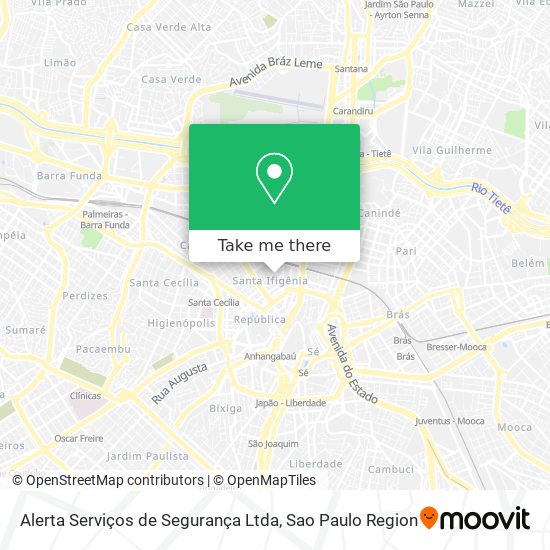 Alerta Serviços de Segurança Ltda map