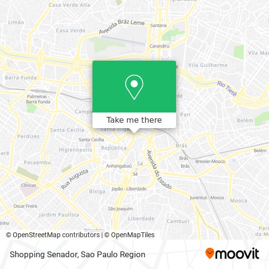 Mapa Shopping Senador