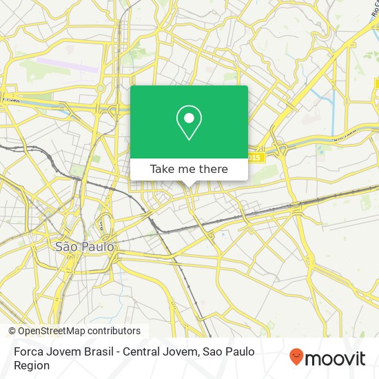 Forca Jovem Brasil - Central Jovem map