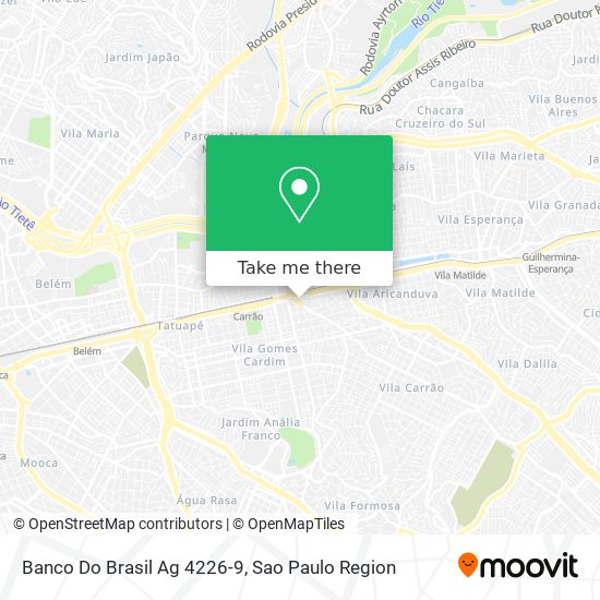 Banco Do Brasil Ag 4226-9 map