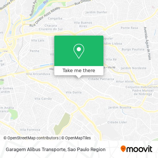 Garagem Alibus Transporte map