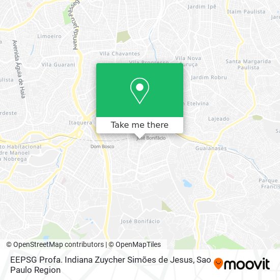 EEPSG Profa. Indiana Zuycher Simões de Jesus map