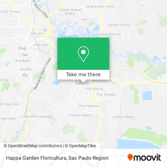 Happa Garden Floricultura map